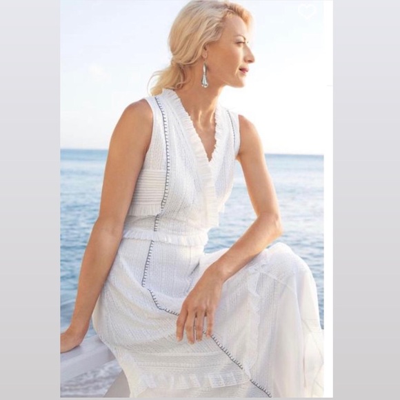 ❌SALE❌ Soft Surroundings Villette Casual Maxi Dress - Picture 3 of 8